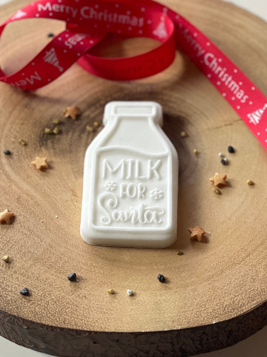 Milk For Santa Bottle | Debosser And Cutter Set.
