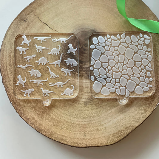 Dinosaur Pattern | Acrylic Debosser / Embosser