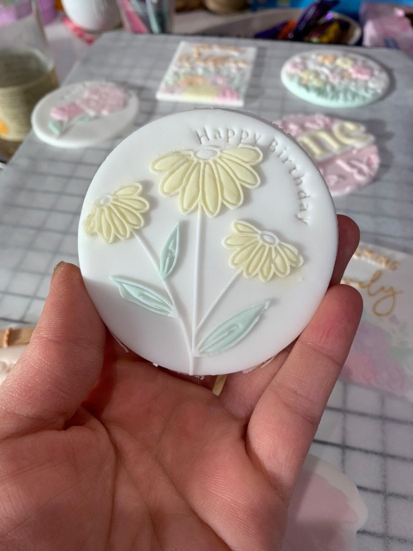 Flower Stem | Debosser / Embosser Cutter Set.