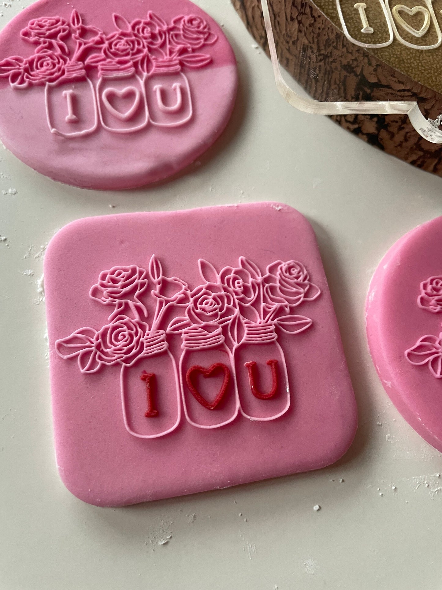 I Love You Vases | Debosser / Embosser