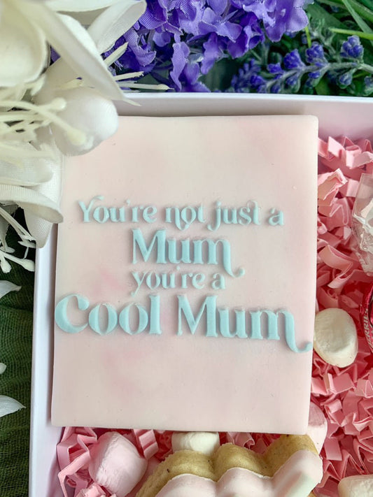 Cool mum debosser. Mother’s Day debosser.