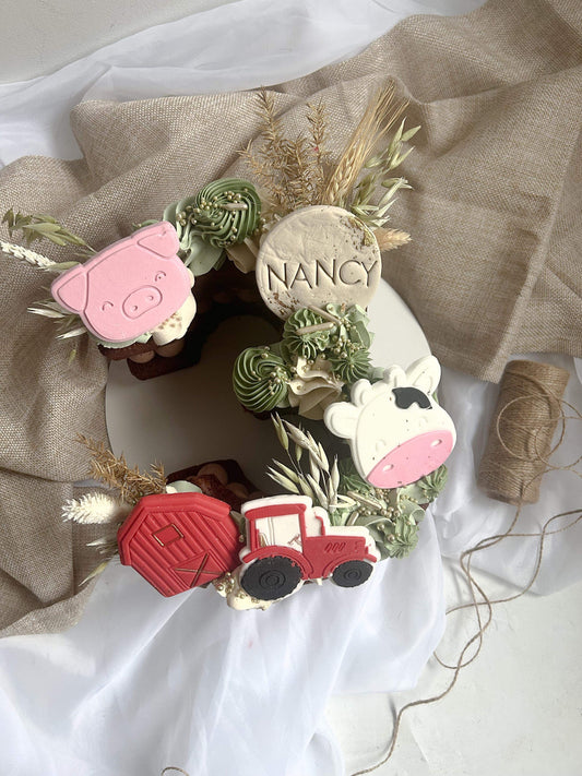 Cute Farm Pig |  Debosser And Cutter Set