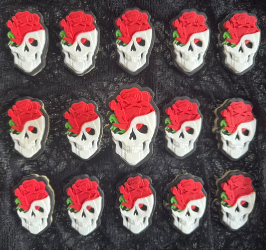 Skull and Rose | Debosser And Cutter Set.