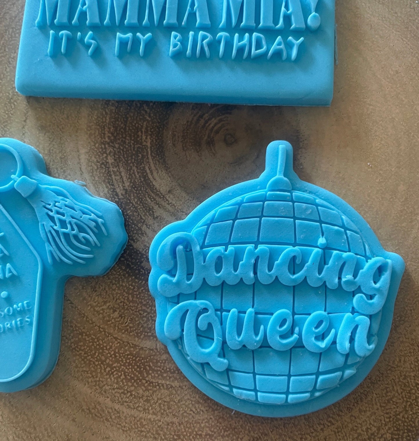 Dancing Queen Disco Ball |  Embosser / Debosser And Cutter Set.