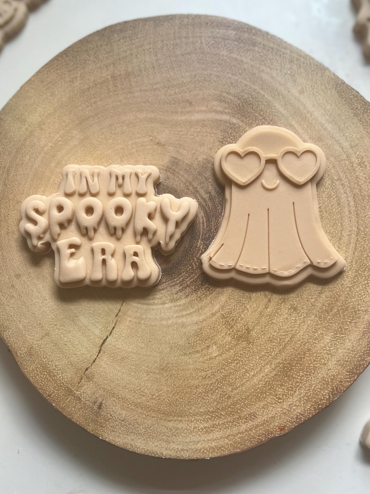 Ghost In Love Heart Sunglasses | Debosser And Cutter Set