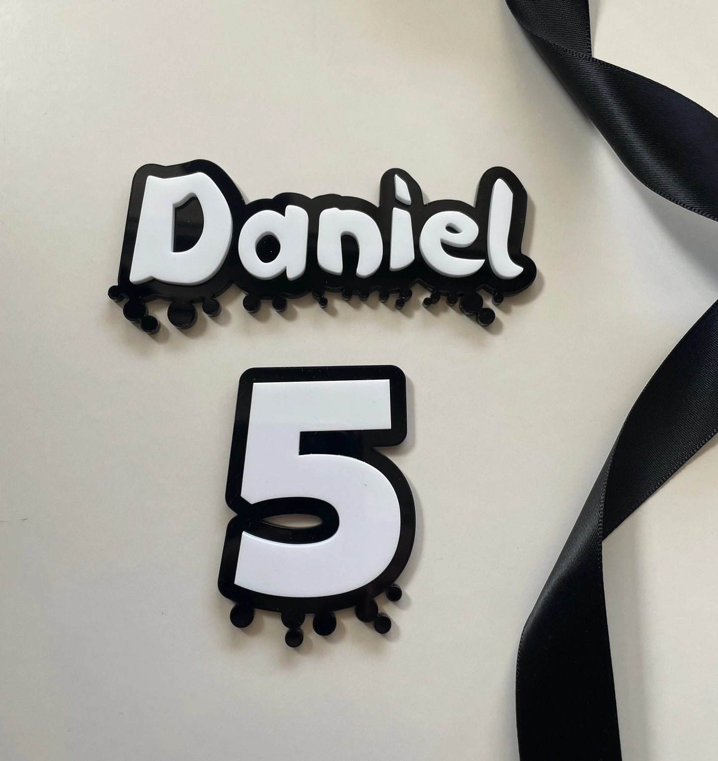 Goo Jit Zu Theme | Acrylic Cake Charm / Topper