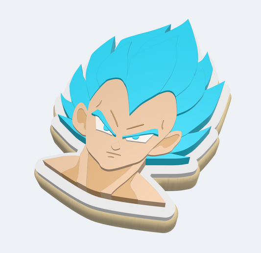 Vegeta | Embosser And Cutter STL File